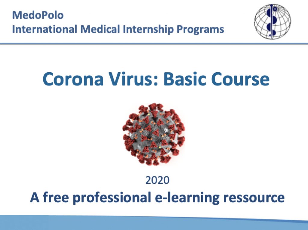 Corona Virus COVID e-learning
